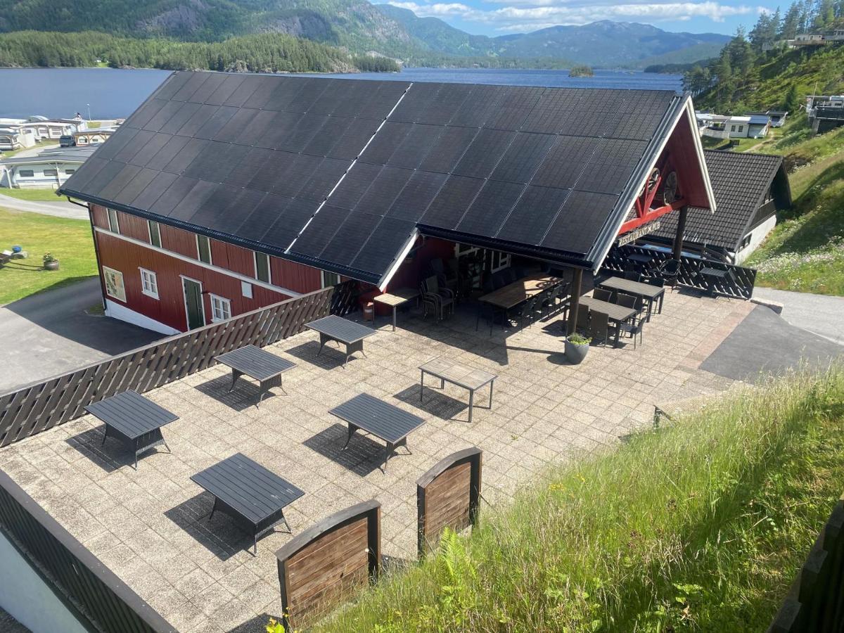 Garvikstrondi Camping Seljord Exteriör bild